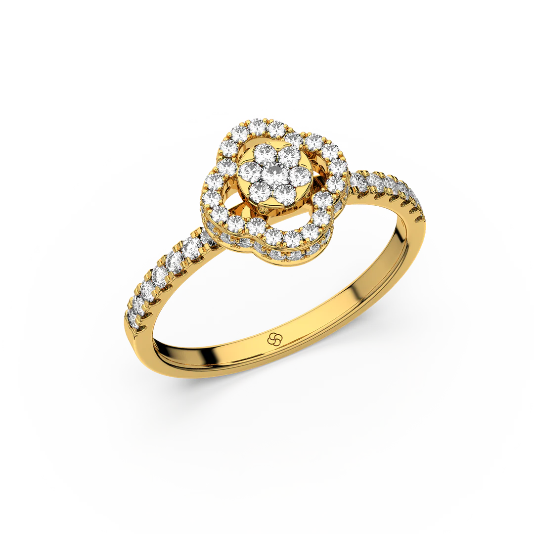The Pear Drop Lab Grown Diamond Ring