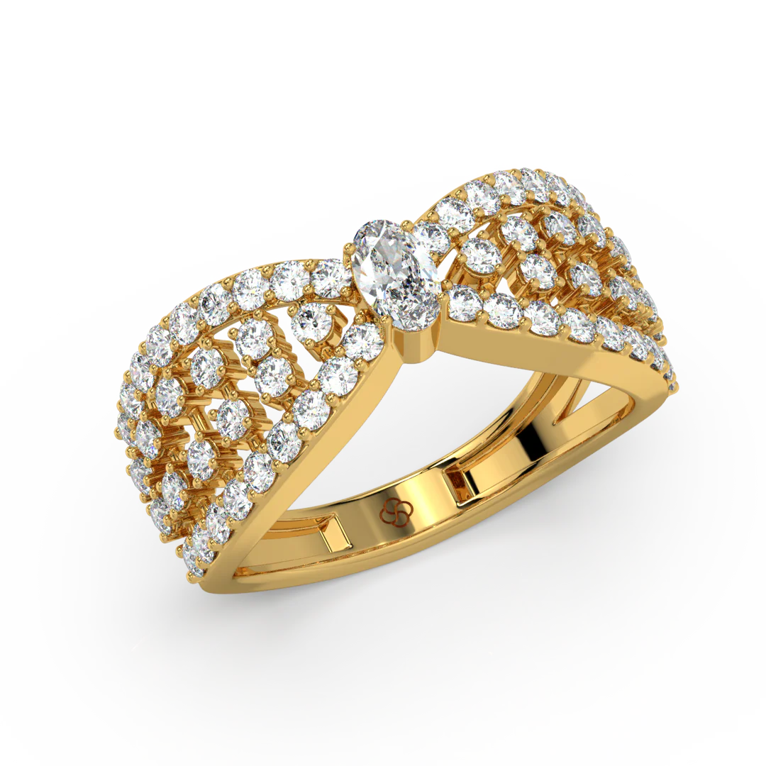 Alluring Diamond Lab Grown Diamond Ring