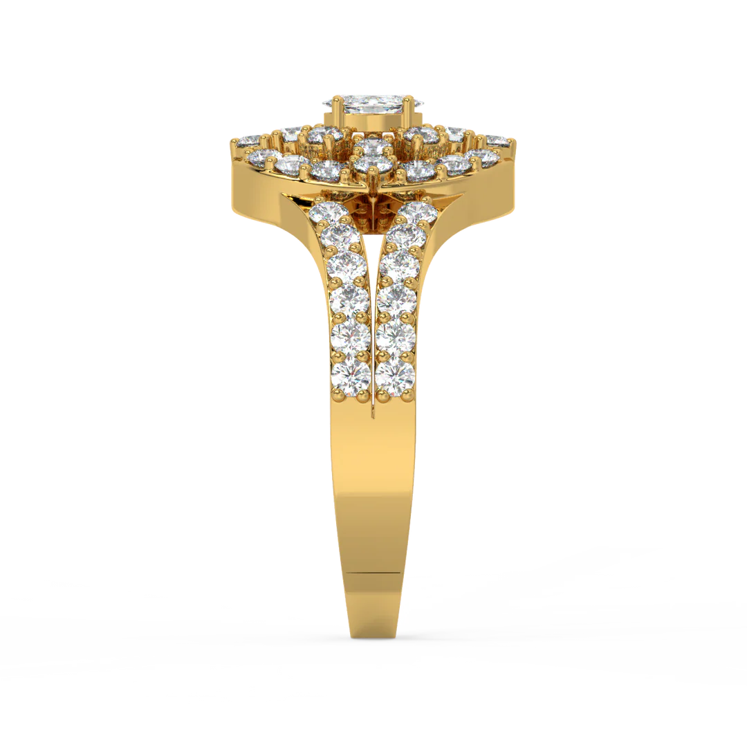 Minimalist Wedding Lab Grown Diamond Ring