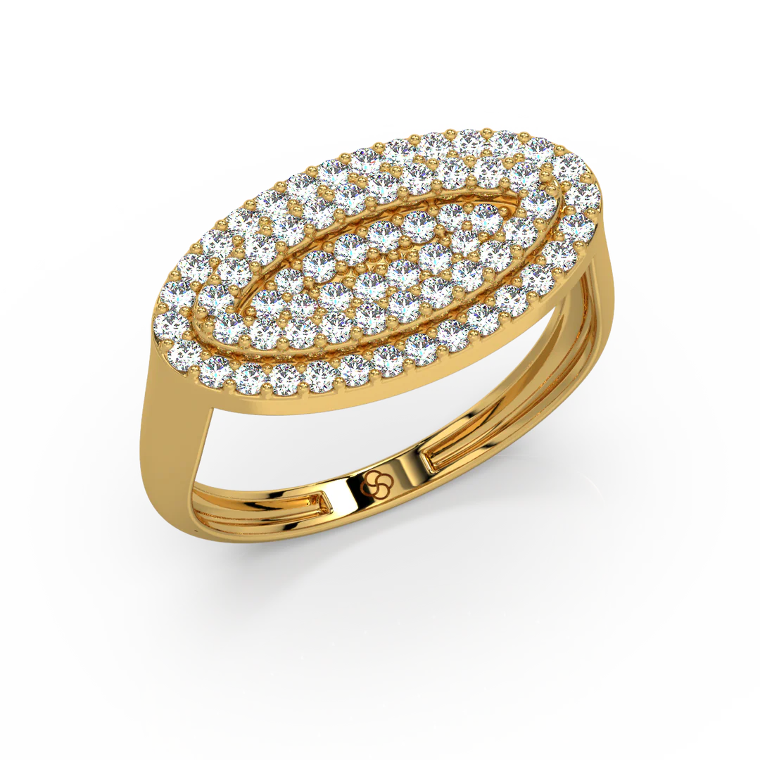 Oval Lab Grown Diamond Ring