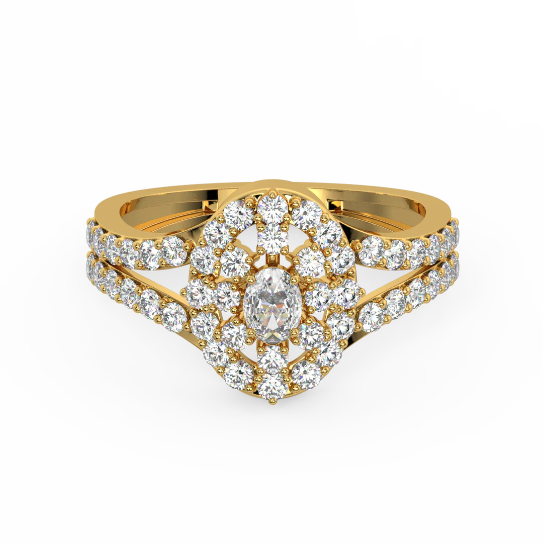 Minimalist Wedding Lab Grown Diamond Ring