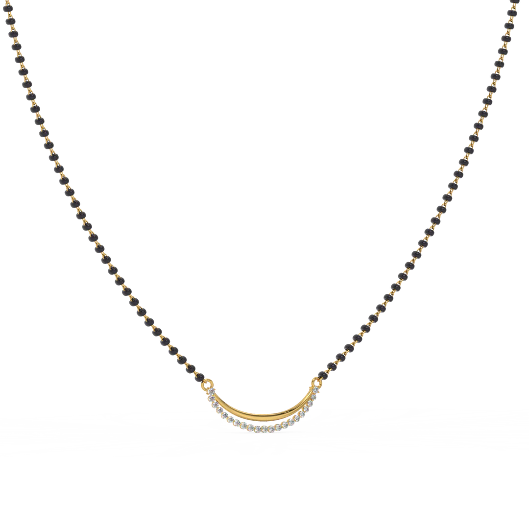 Modern Designer Lab Grown Diamond Mangalsutra