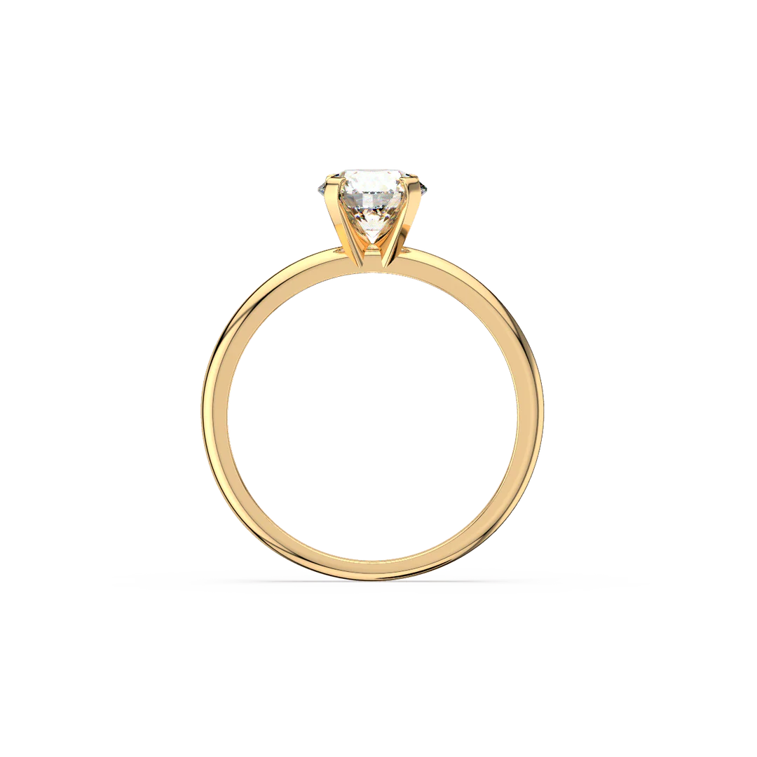 Solitaire 1ct. Lab Grown - Engagement Diamond Ring
