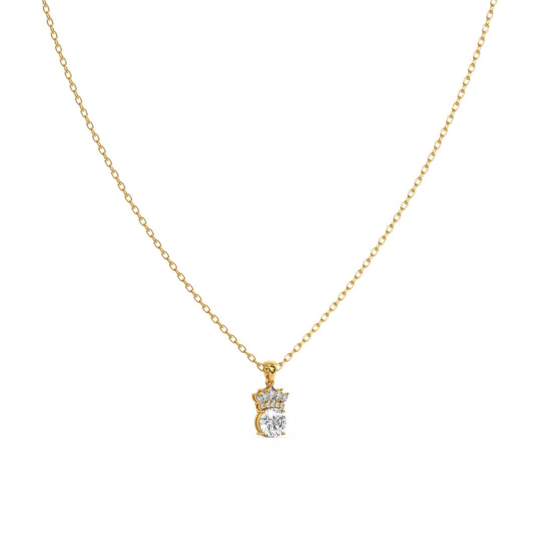 Sparkling Treasure Lab Grown Diamond Pendant Set