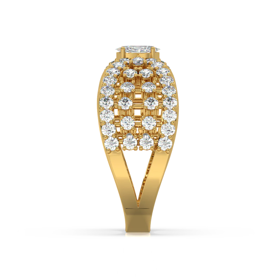 Alluring Diamond Lab Grown Diamond Ring