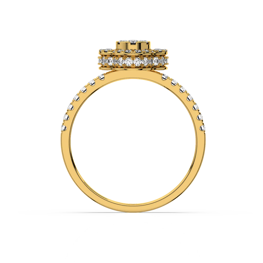 The Pear Drop Lab Grown Diamond Ring