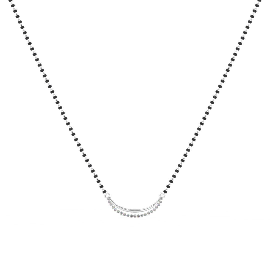 Modern Designer Lab Grown Diamond Mangalsutra