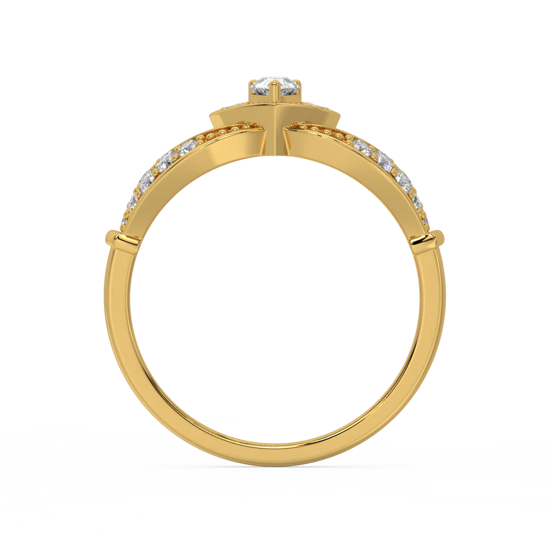 The Crown Lab Grown Diamond Wedding Ring