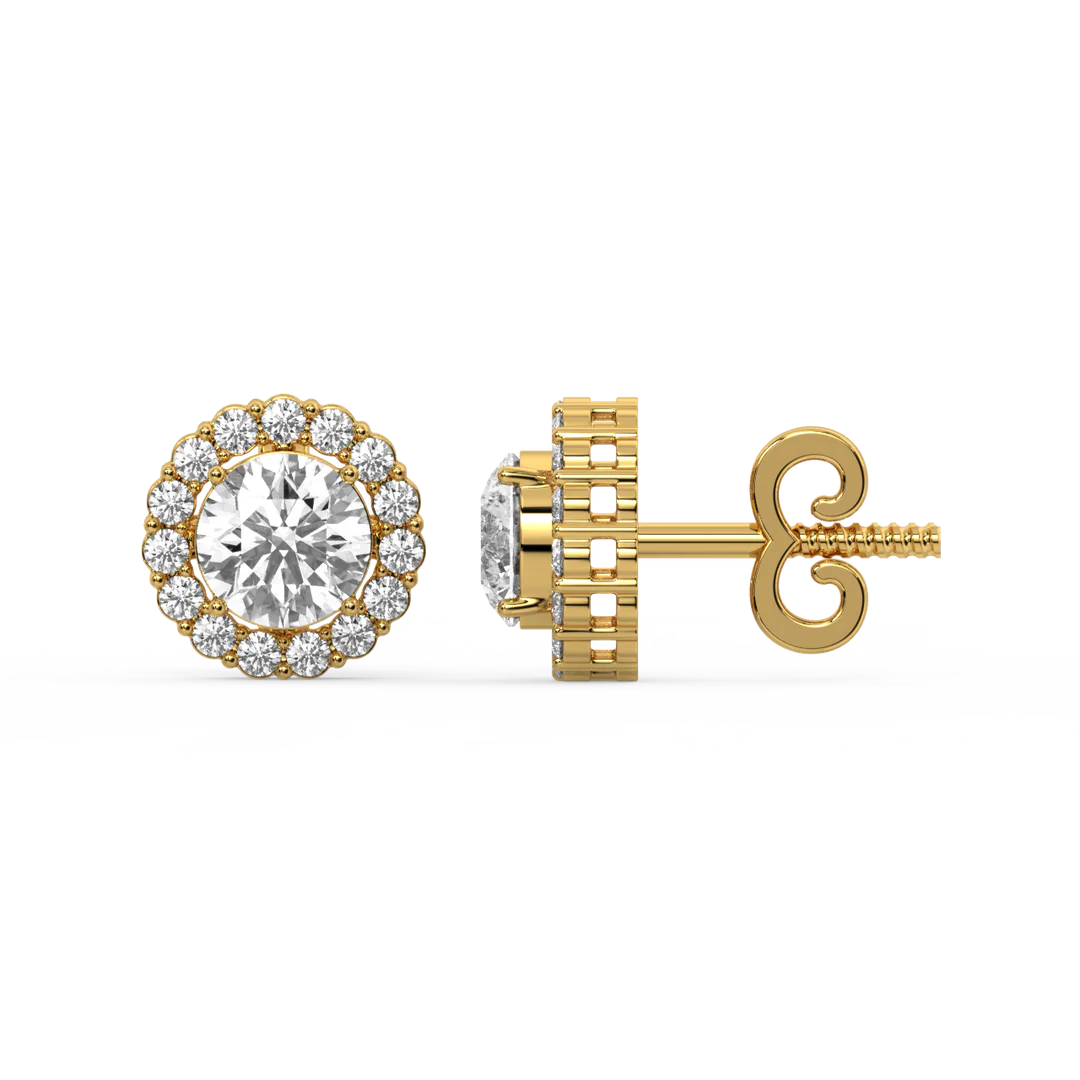 Gleaming Stone Lab Grown Diamond Pendant Set