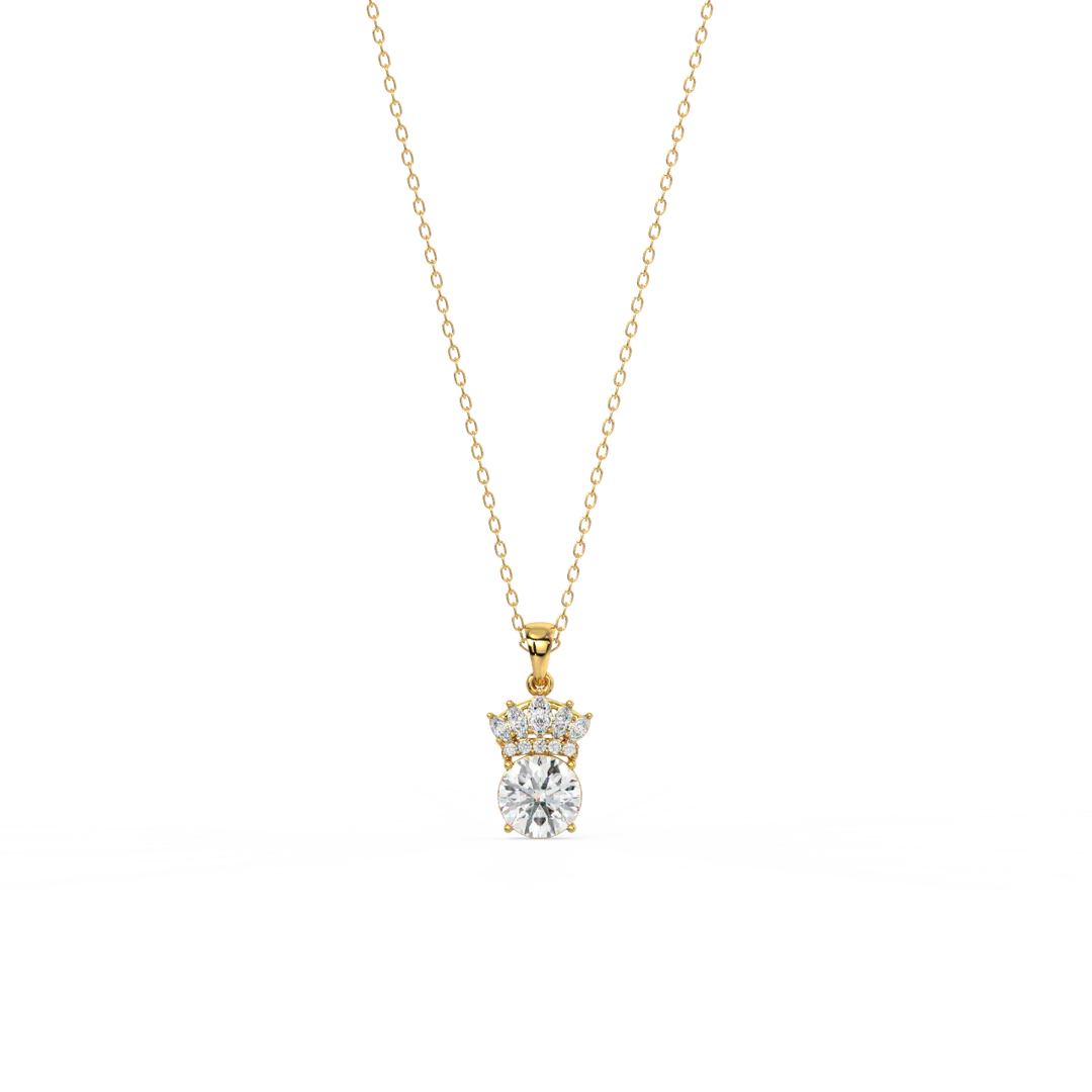 Sparkling Treasure Lab Grown Diamond Pendant Set