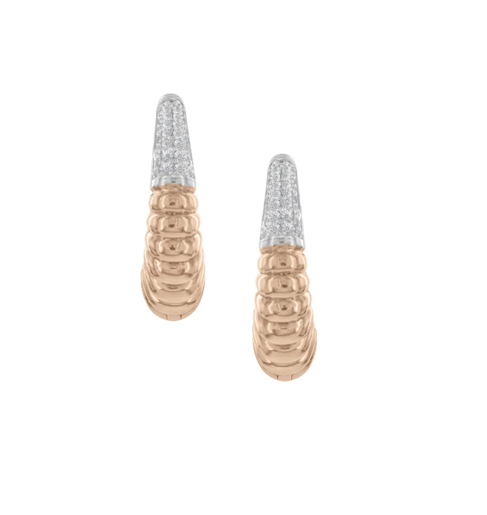 RIPPLE   HOOP   EARRING