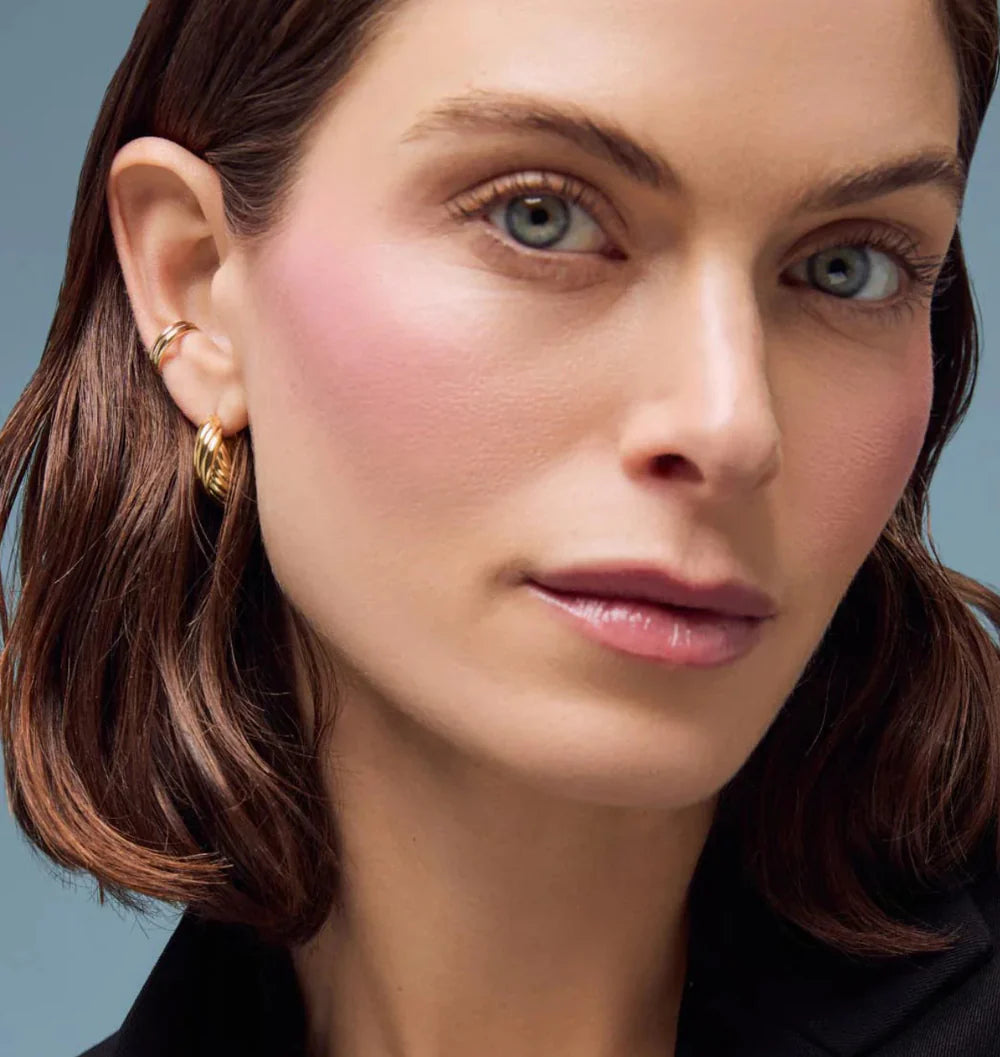 TWISTED   HOOP   EARRING