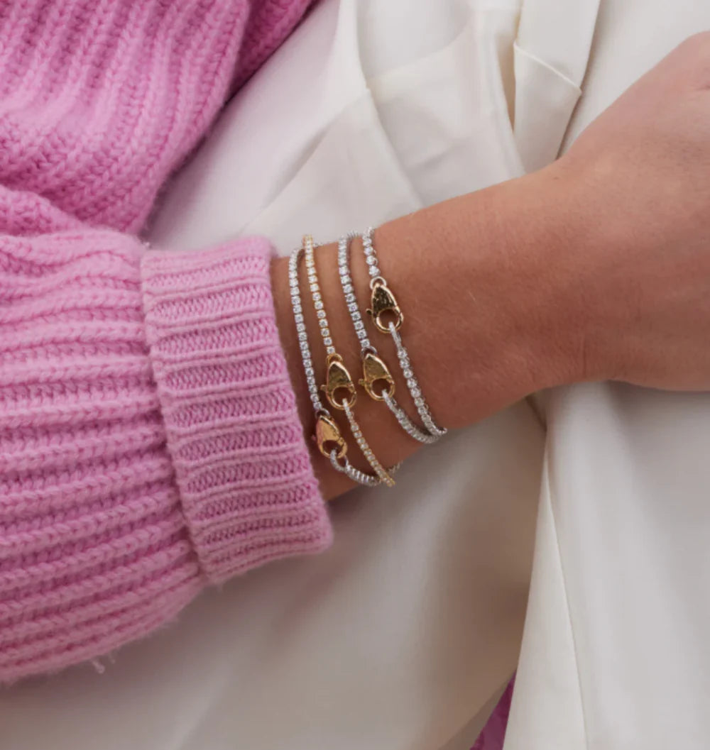 TENNIS   LOCK   BRACELET