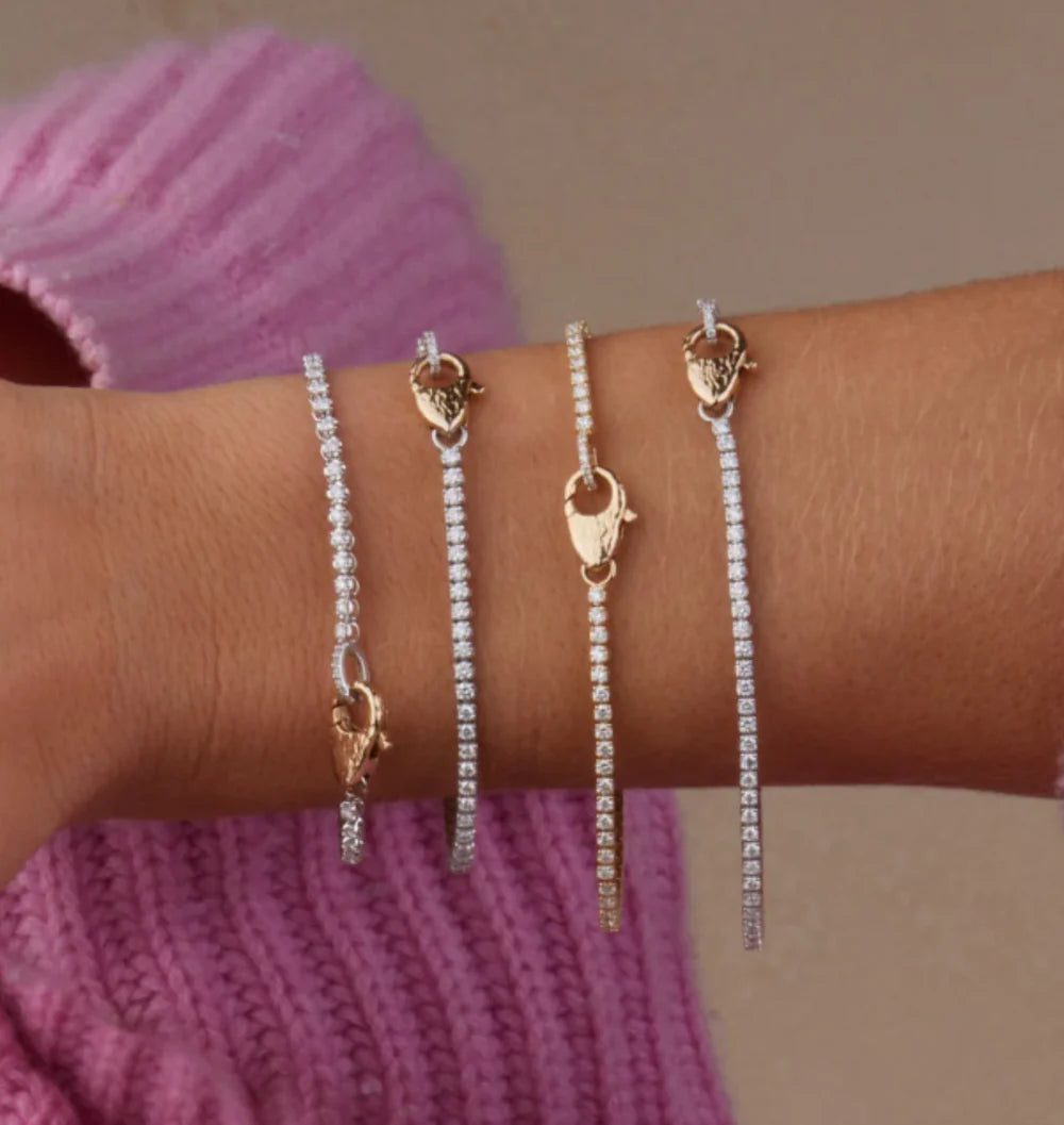 TENNIS   LOCK   BRACELET
