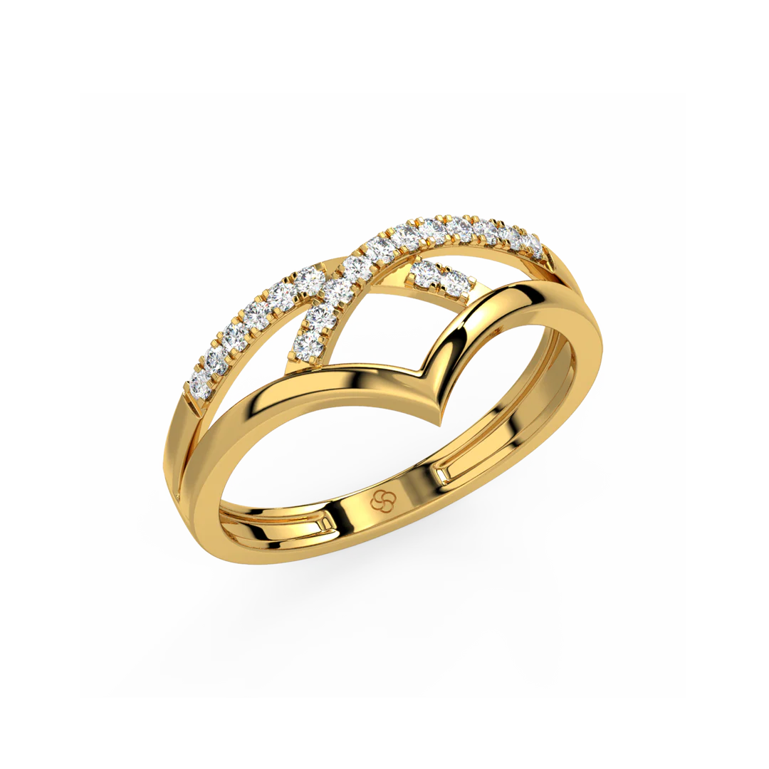 Crown Lab Grown Diamond Ring