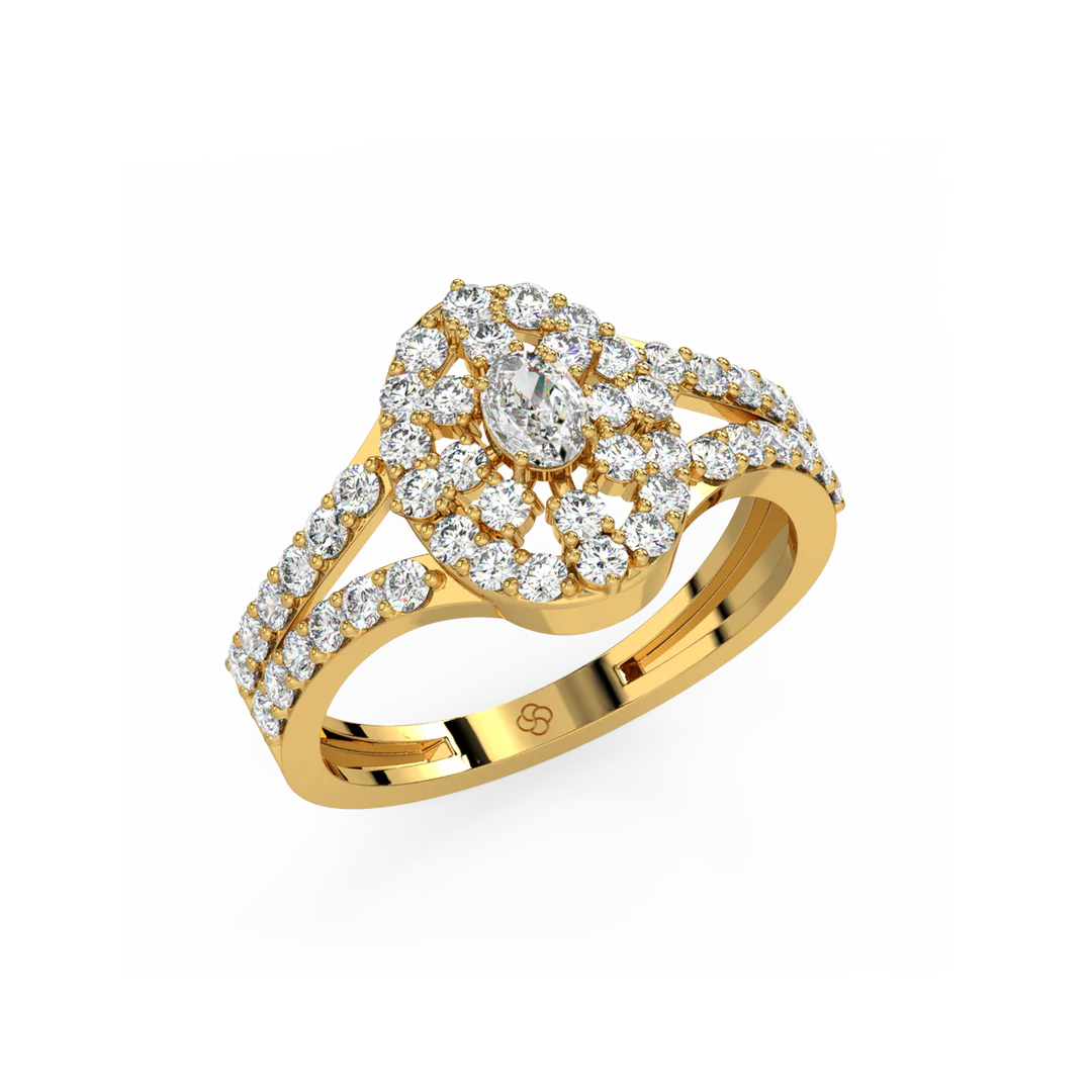 Minimalist Wedding Lab Grown Diamond Ring