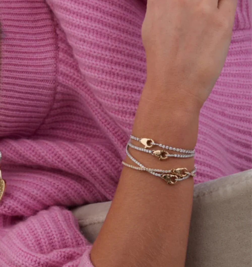 TENNIS   LOCK   BRACELET